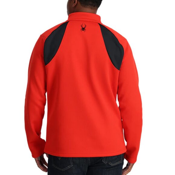 NEW Mens SPYDER Encore Half Zip Fleece Jacket size L - Picture 2 of 2